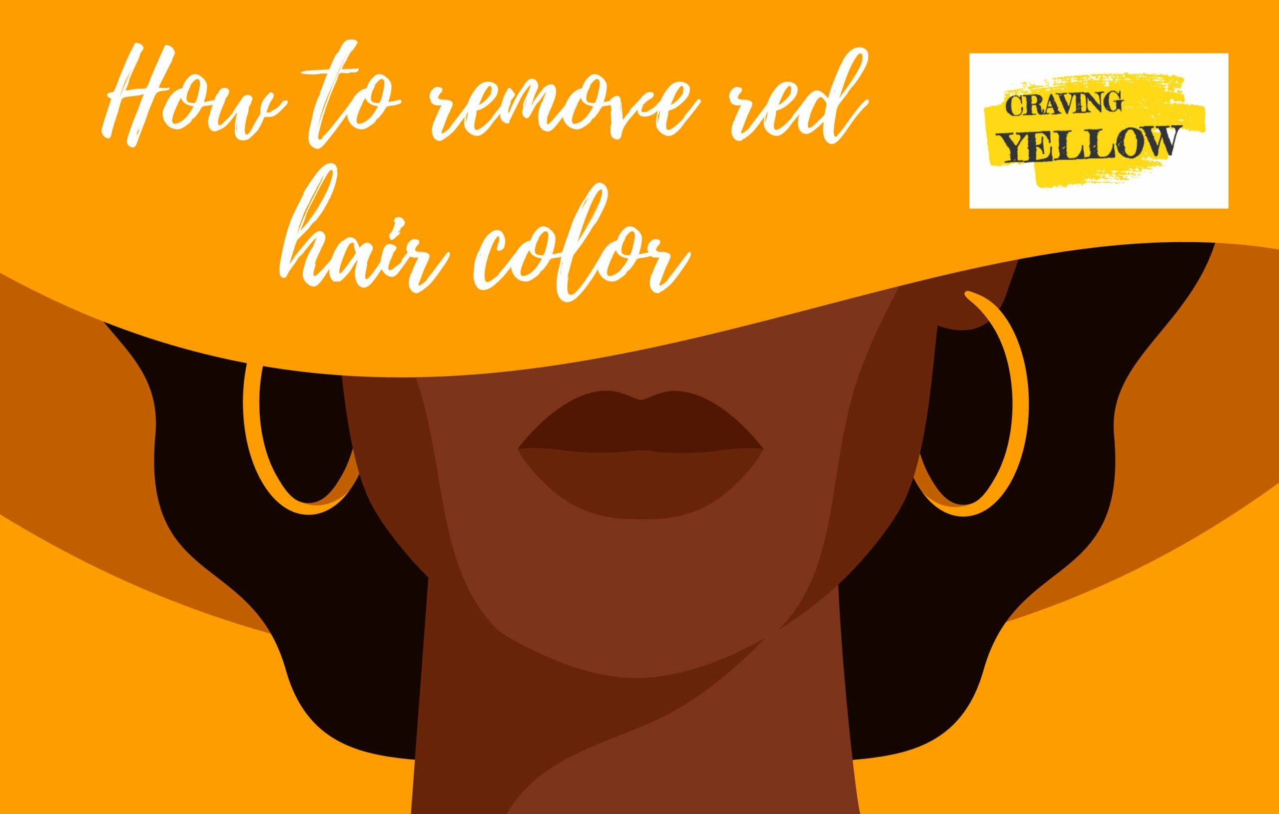 How To Remove Red Hair Color