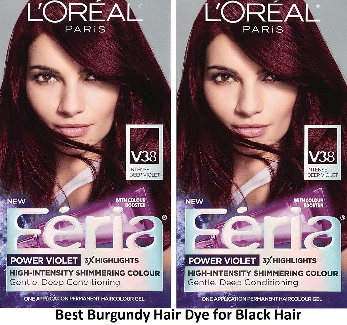 best burgundy hair dye for black hair