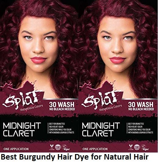 best burgundy hair dye for natural hair