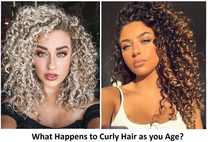 what happens to curly hair as you age