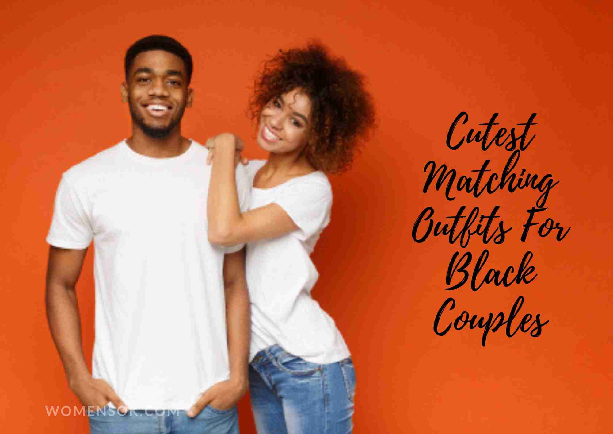 The Cutest Matching Outfits For Black Couples | 5 Black Couple Outfits