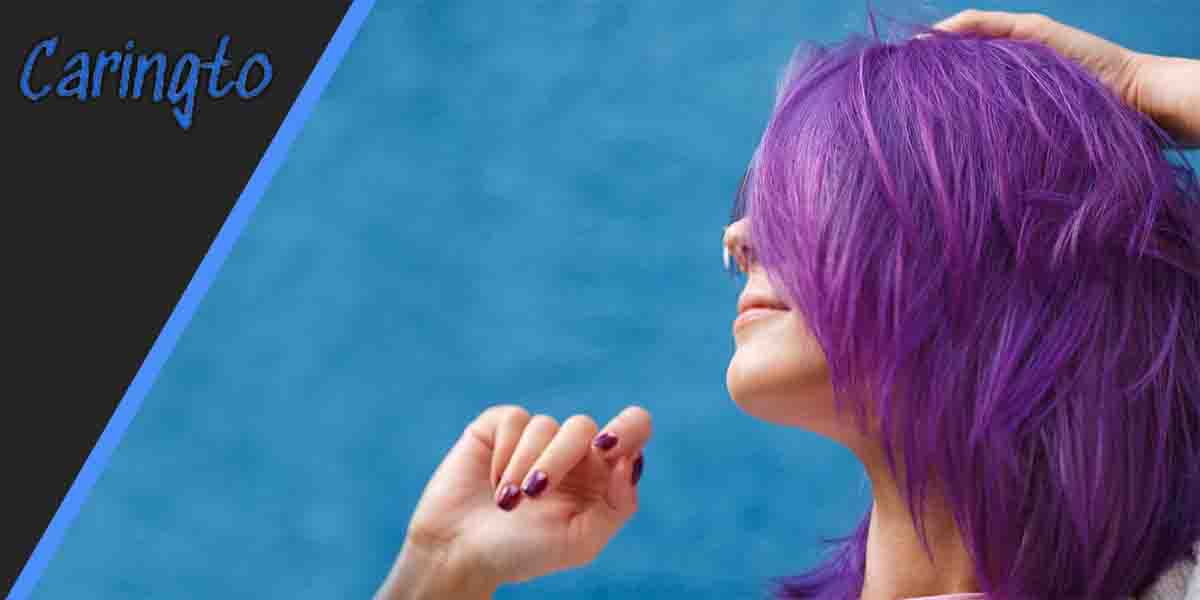 Using Dish Washing Liquid to Cut Purple Color