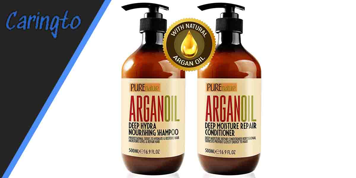 Morrocan Argan Oil Shampoo and Conditioner SLS Sulfate Free Set