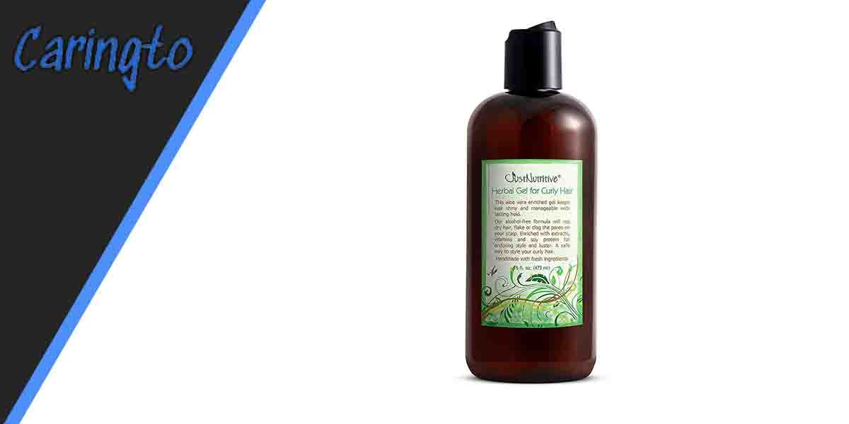 Best for Sensitive Scalps- Just Nutritive Herbal Gel For Curly Hair