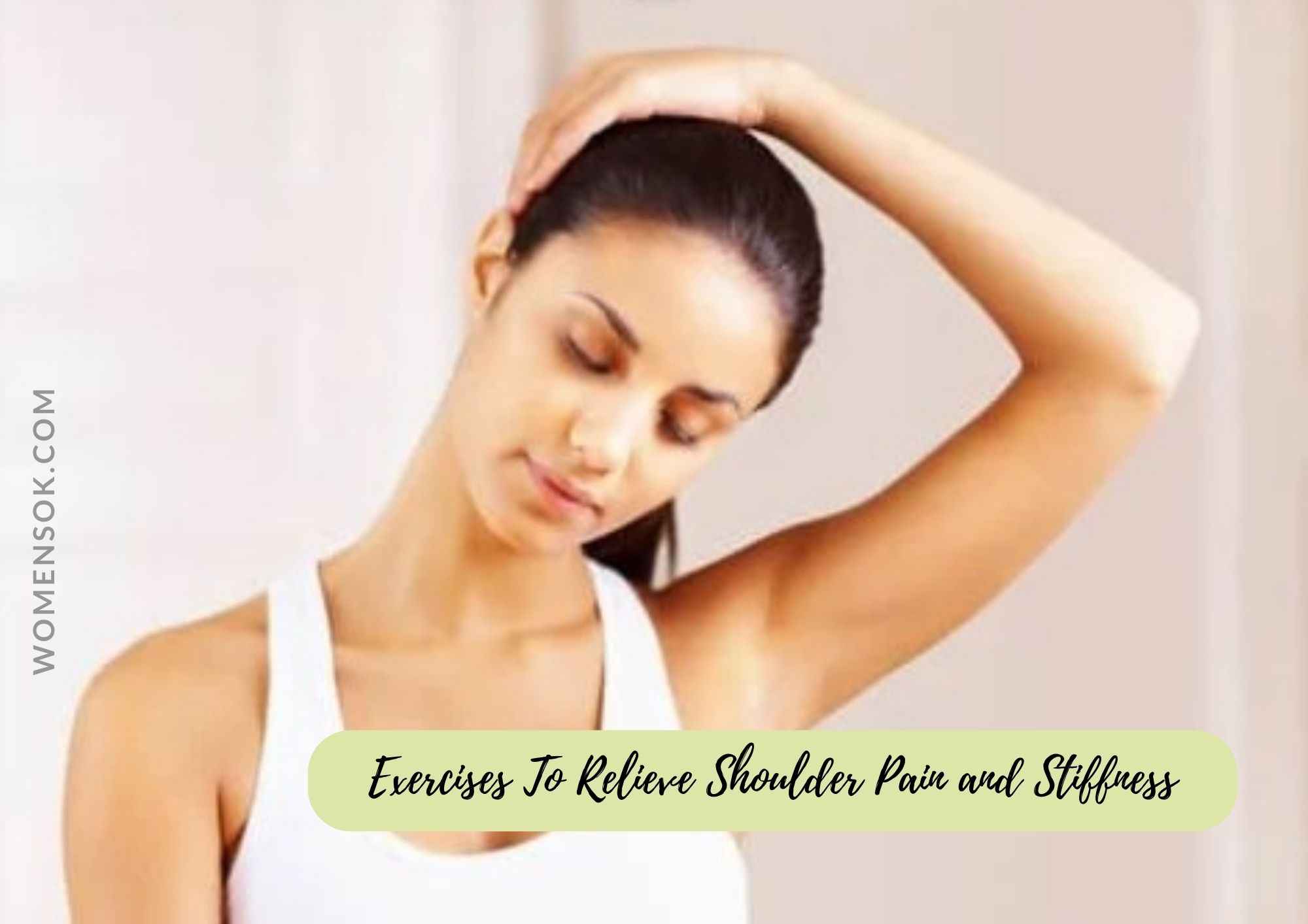 6 Amazing Desk Stretches For Stiff And Sore Shoulders To Try At Home and Work