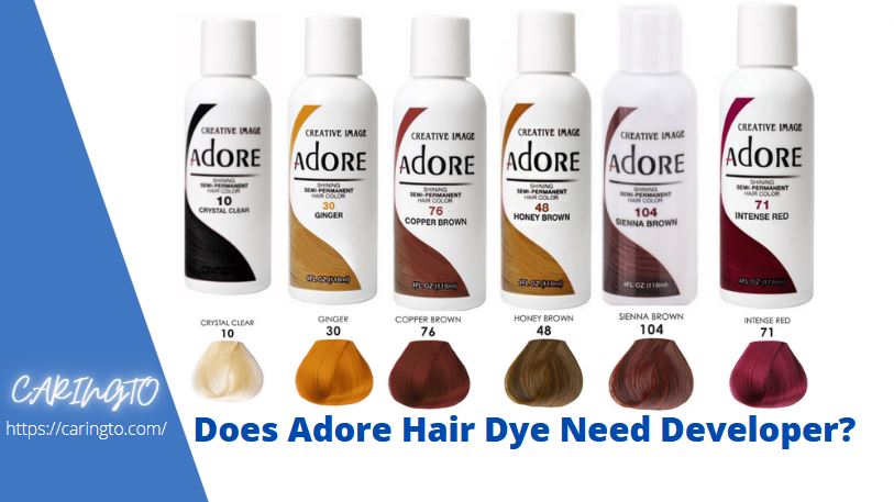 Does Adore hair dye need developer