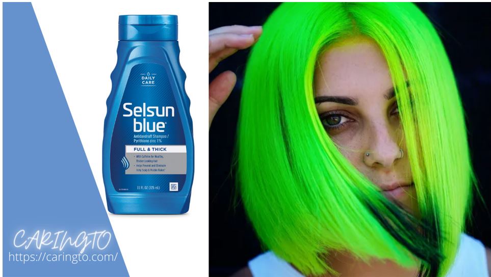Will blue shampoo fix green hair