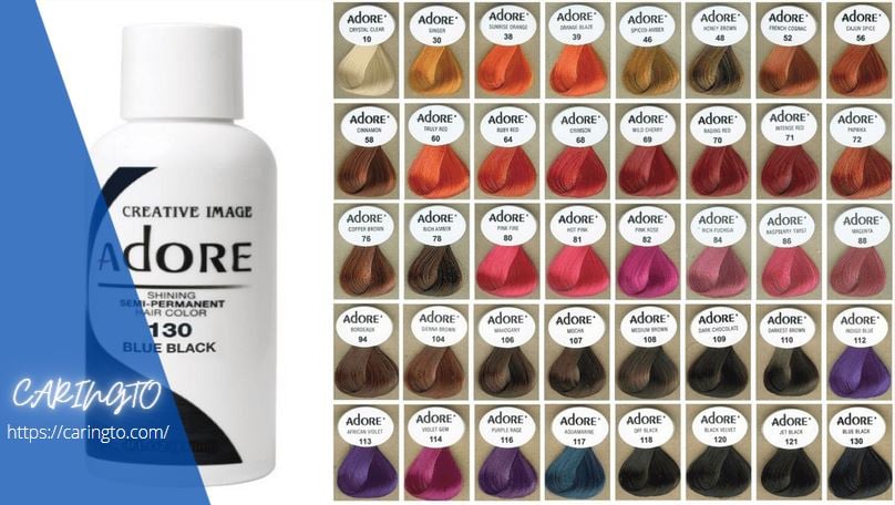 adore hair dye shades