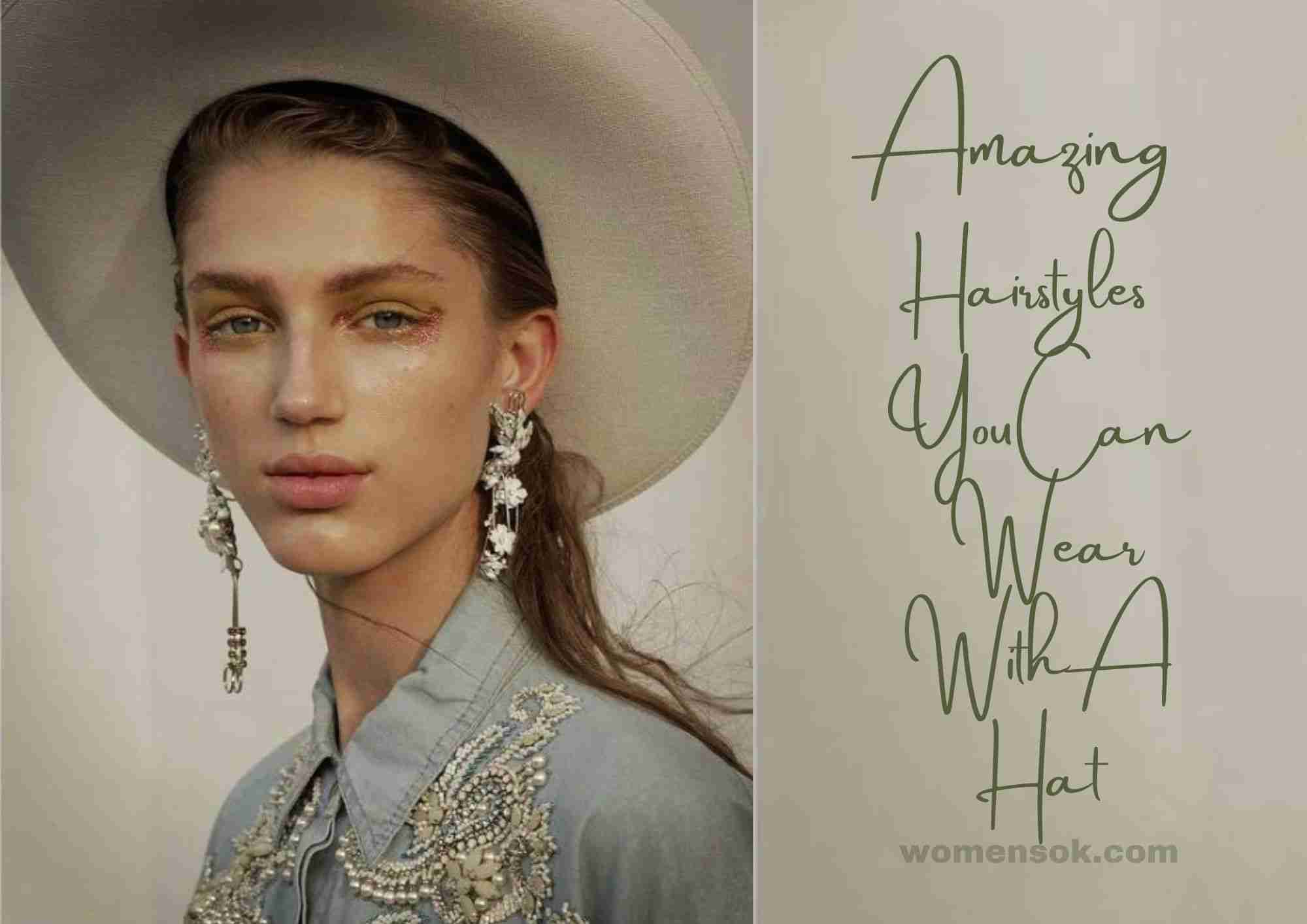 7 Cute Hairstyles With A Hat You Need To Try Today