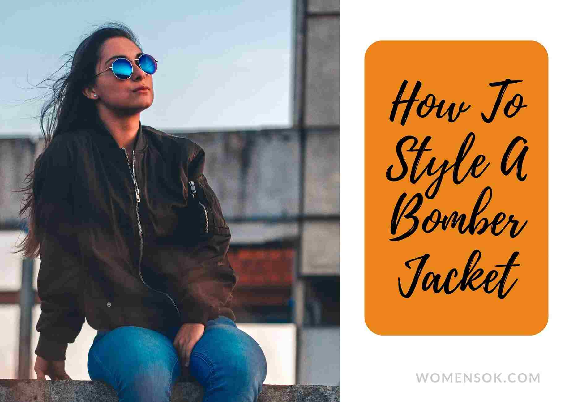 7 Gorgeous Ways To Style A Bomber Jacket | How To Style It Winter 2023!
