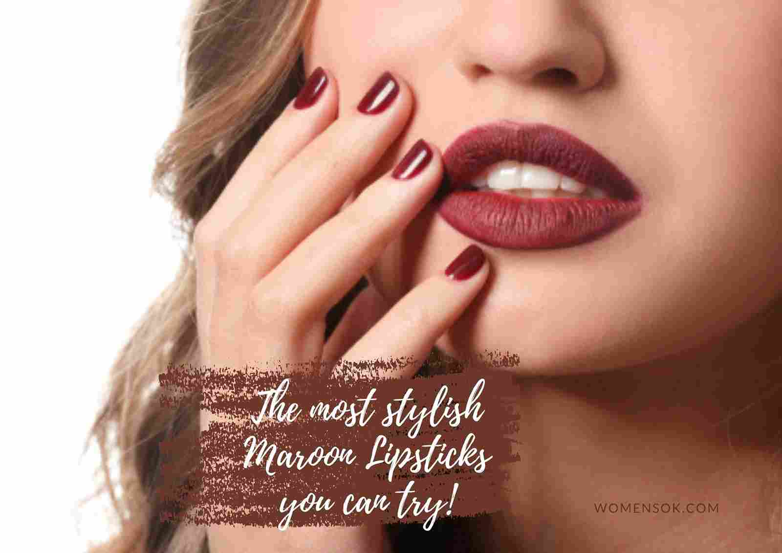 I Found The 20 Best Maroon Lipsticks For All Skin Tones