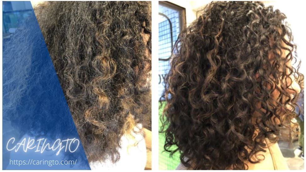 Multi Textured perm