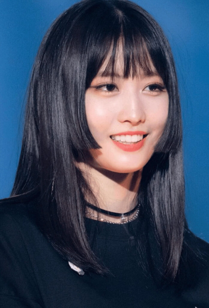  Black Hime Cut  hairstyle