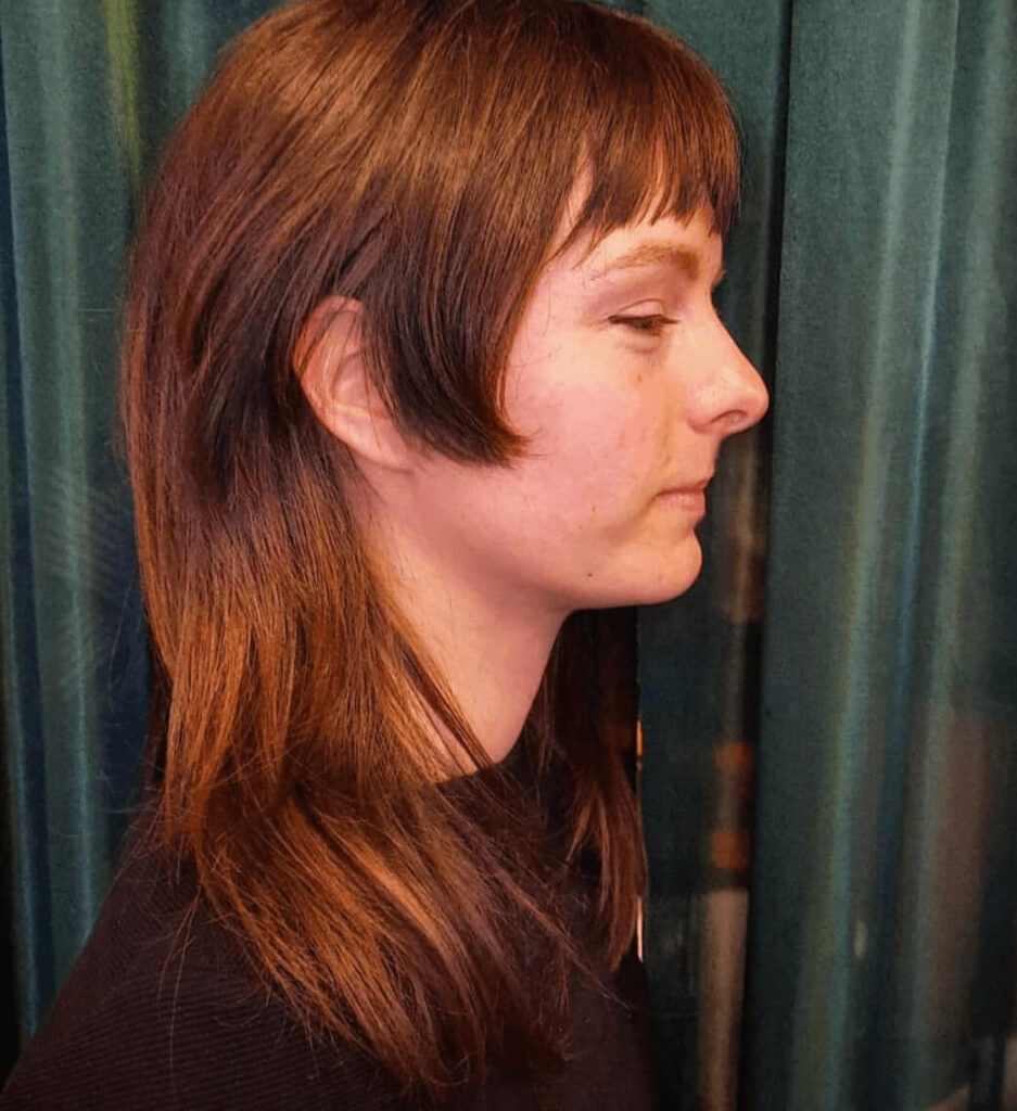 hime cut with soft ends