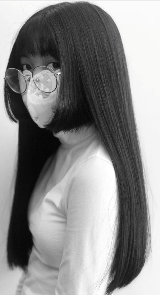 hime cut for thin hair