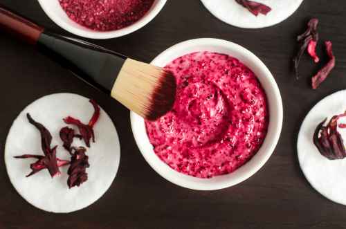 hibiscus flower benefits for hair and skin