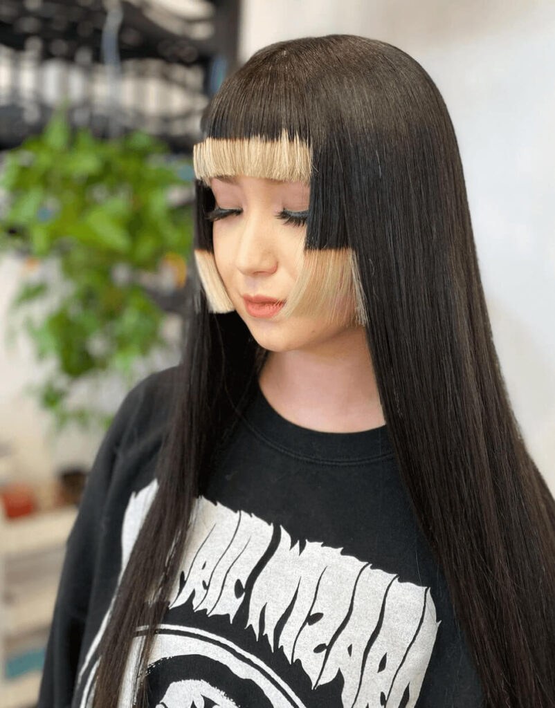 Traditional Hime Haircut