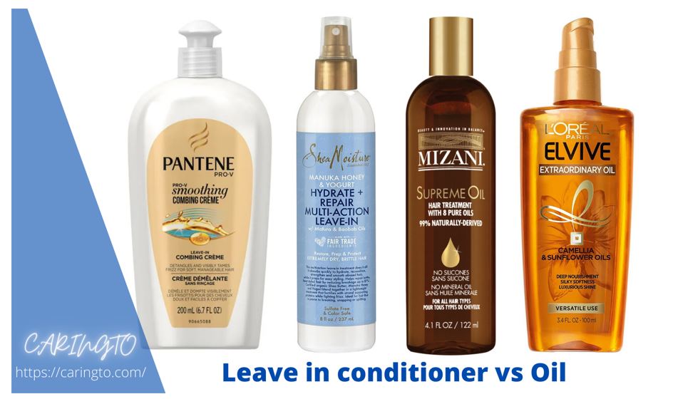 leave in conditioner vs oil