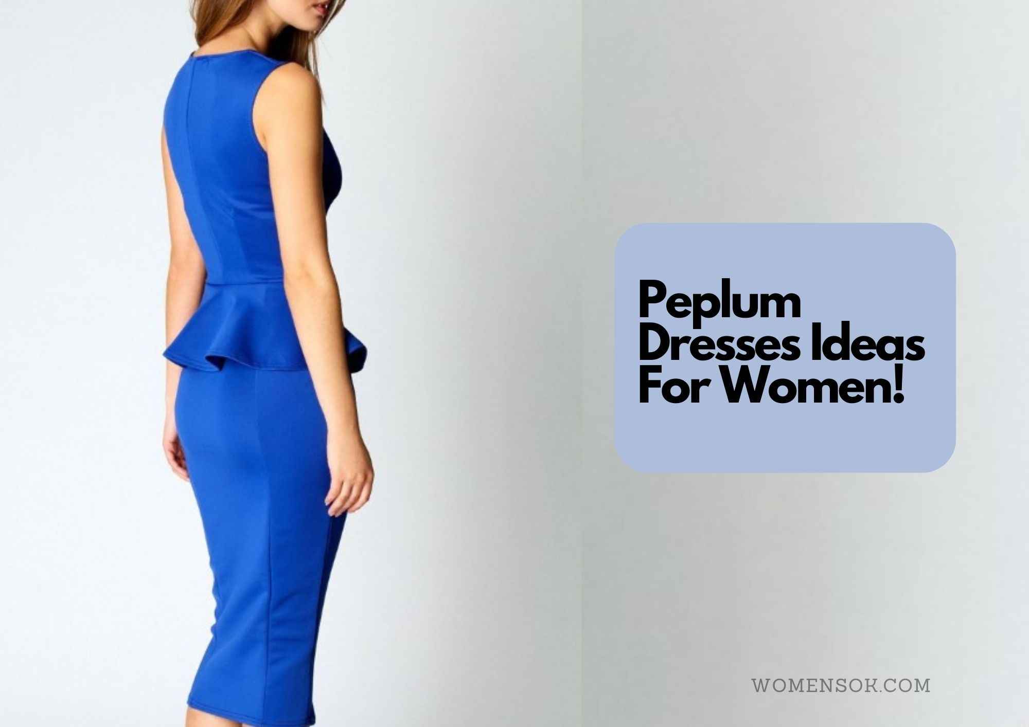 7 Stylish Peplum Dresses You’ll Love Instantly | Peplum Outfit Ideas!