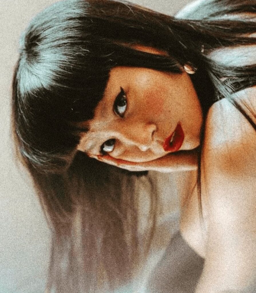 stylish hime cut hairstyle