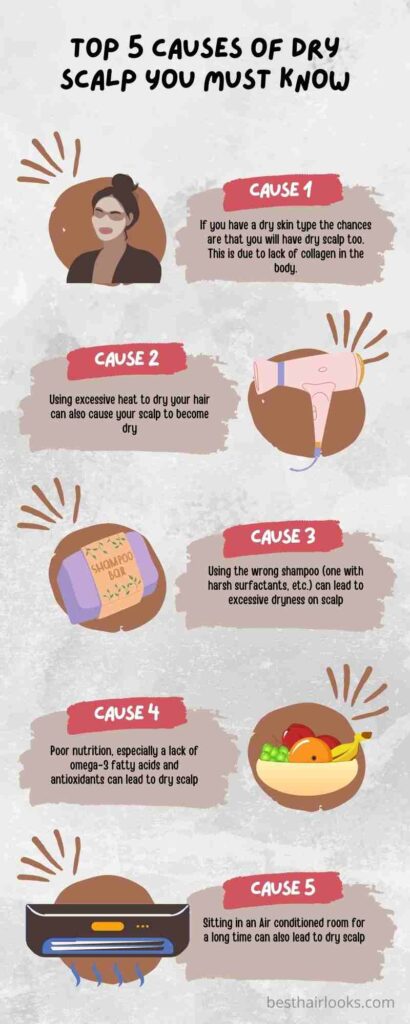 what causes dry scalp