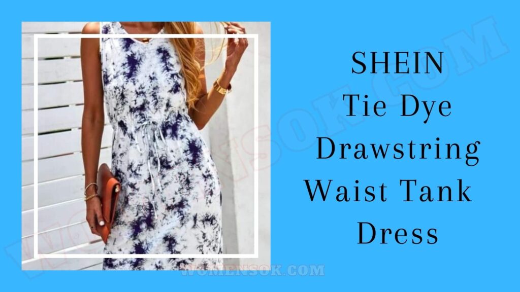 tie dye shein dress