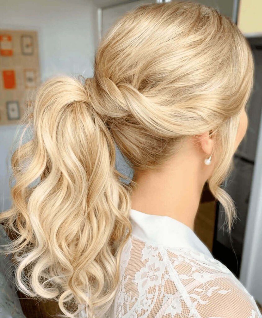 easy Twist Ponytail for office