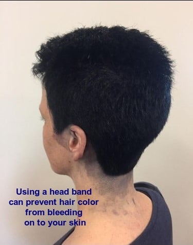 how to keep hair dye off skin without petroleum jelly