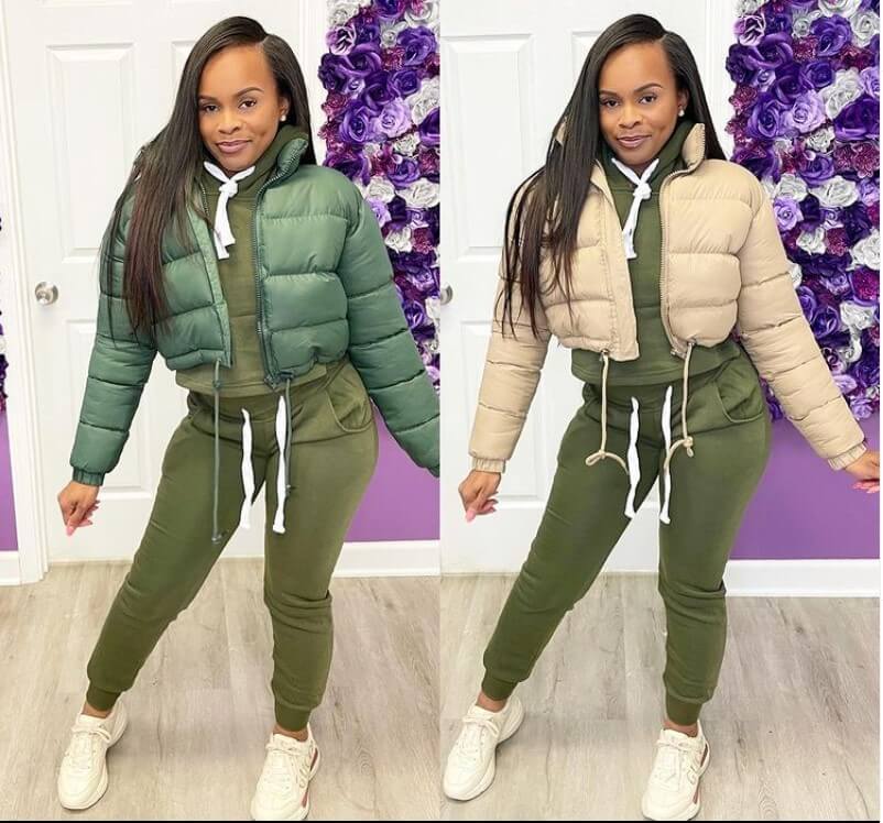 joggers outfit ideas for winter