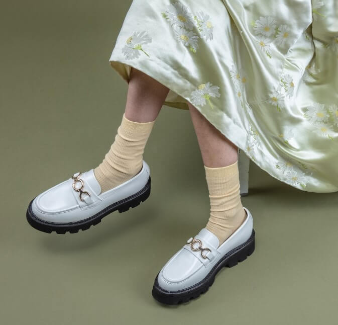 Pastel Blue Women's Brogues