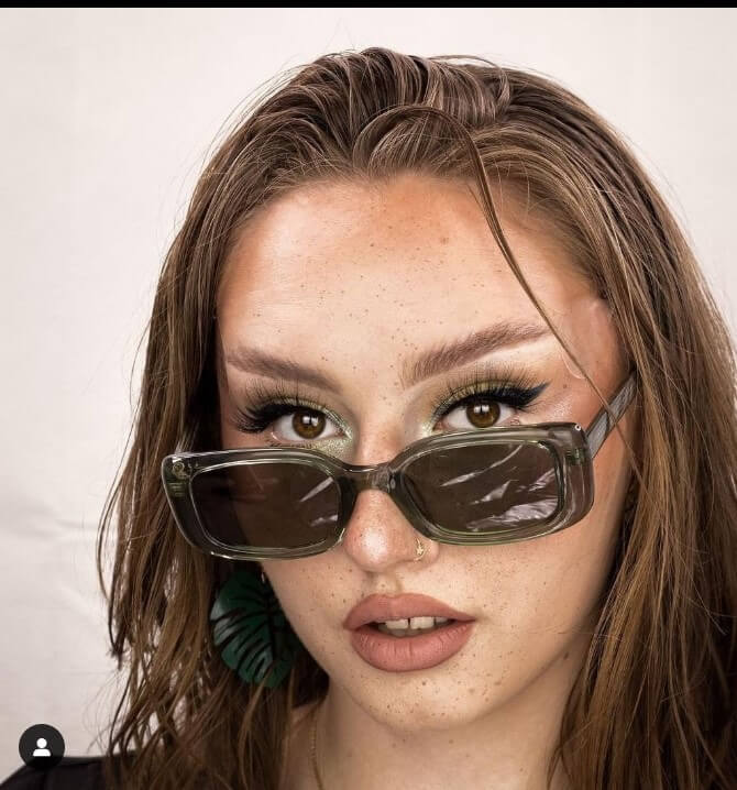 rectangular sunglasses for chubby face