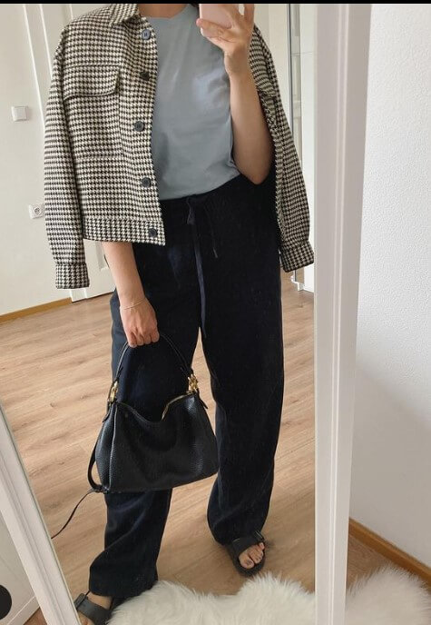 how to wear wide leg pants for petites