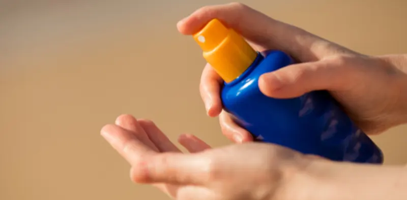 Dilute with the baby lotion