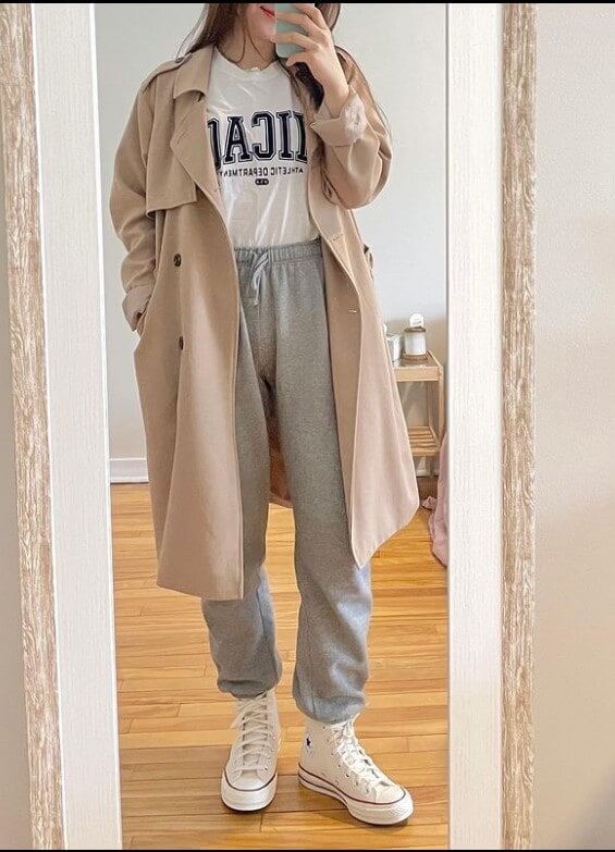 cute comfy outfits with sweatpants