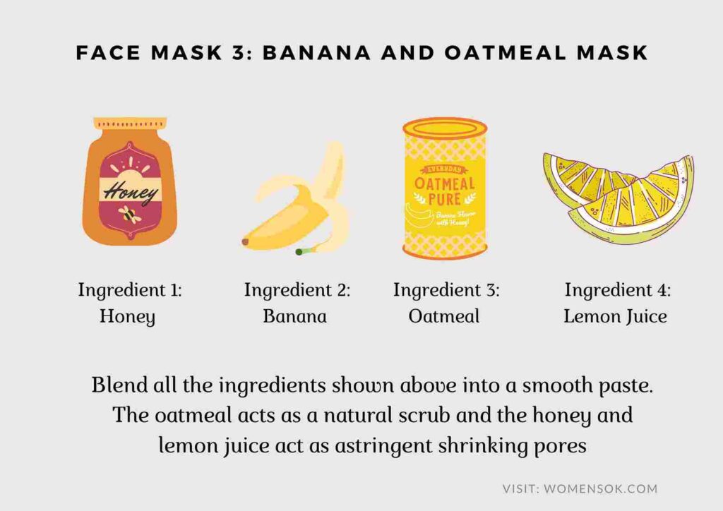 homemade face mask for pores and blackheads