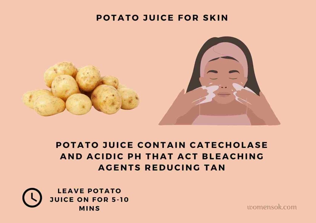 home remedy for skin whitening in 3 days