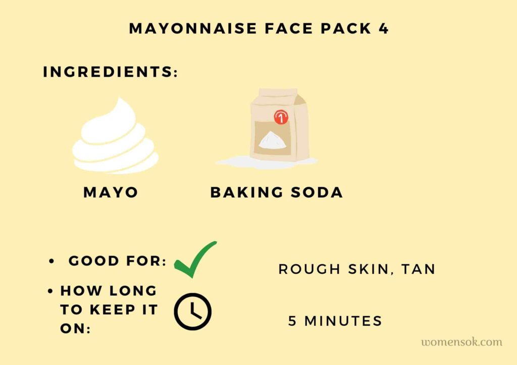 mayonnaise face mask recipe