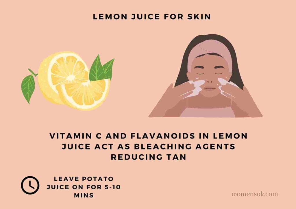 skin whitening tips at home naturally