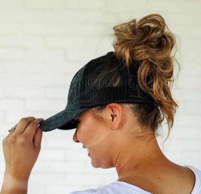 womens hairstyles with caps