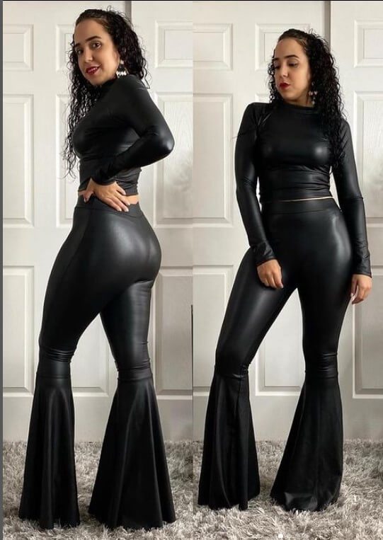 leather outfit for music festival