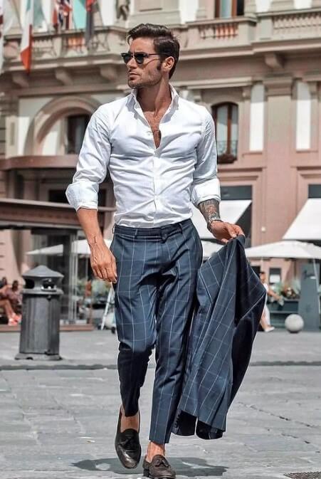 mens outfit for casino night