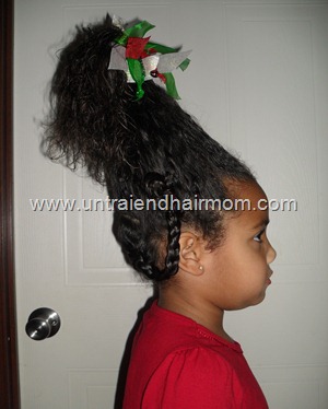 Cindy Lou Who Christmas Hairstyle