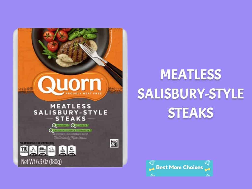 MEATLESS SALISBURY-STYLE STEAKS