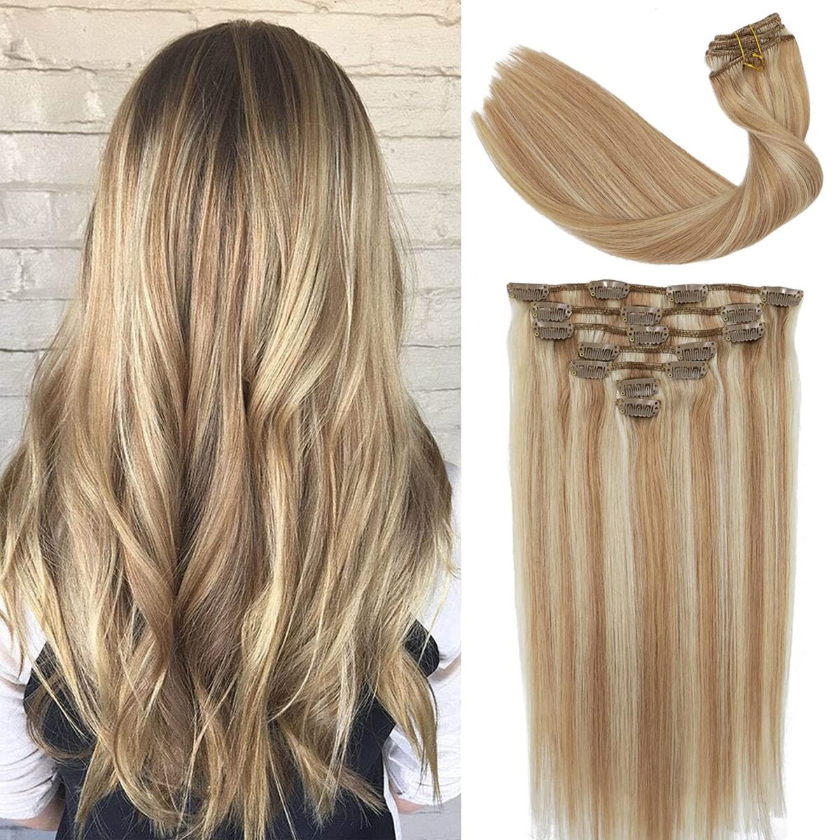 seamless clip in hair extensions