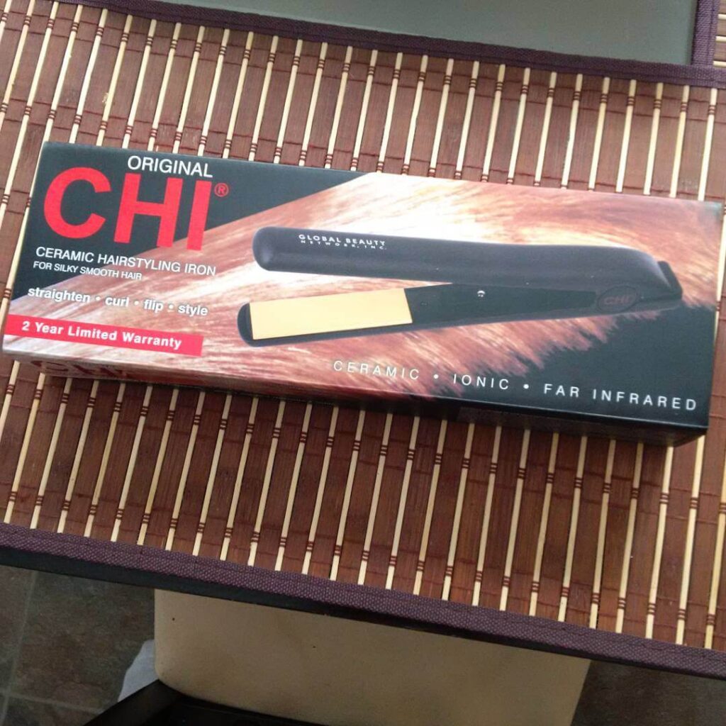 hairstyling iron for smooth hair