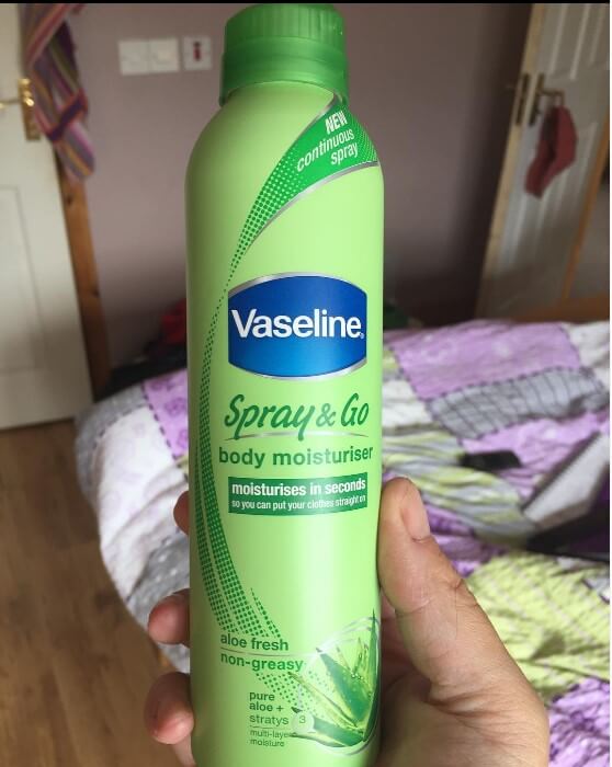 is vaseline spray and go discontinued