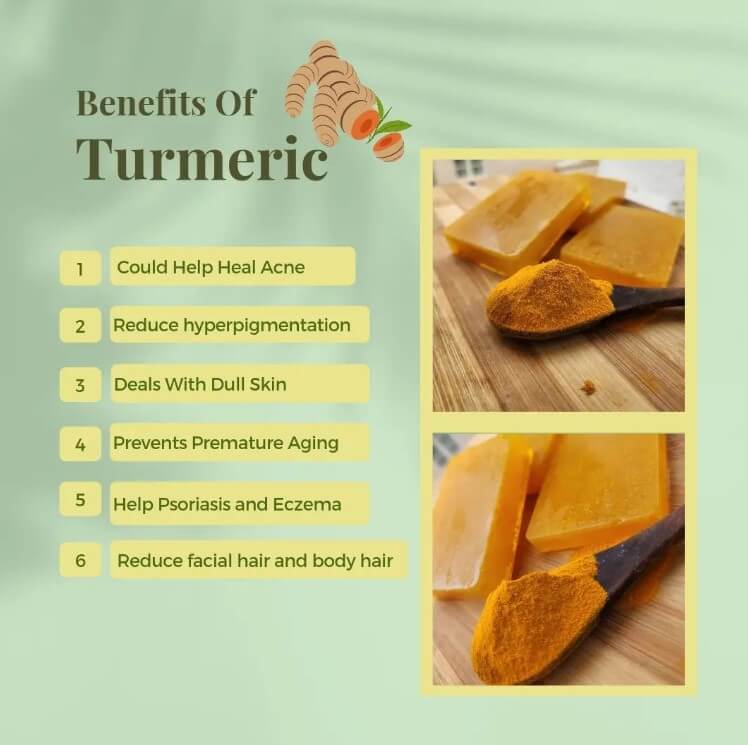turmeric soap benefits for face