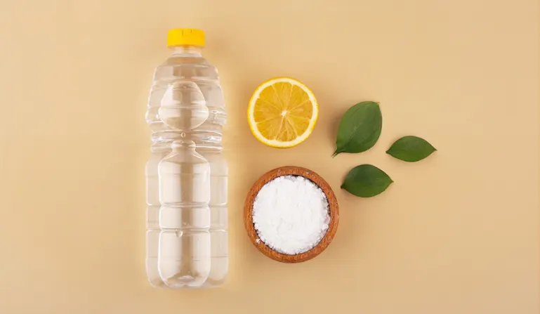 Baking soda and lemon juice