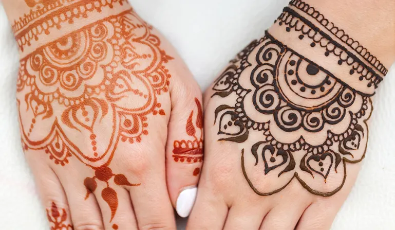 Black henna vs Brown henna