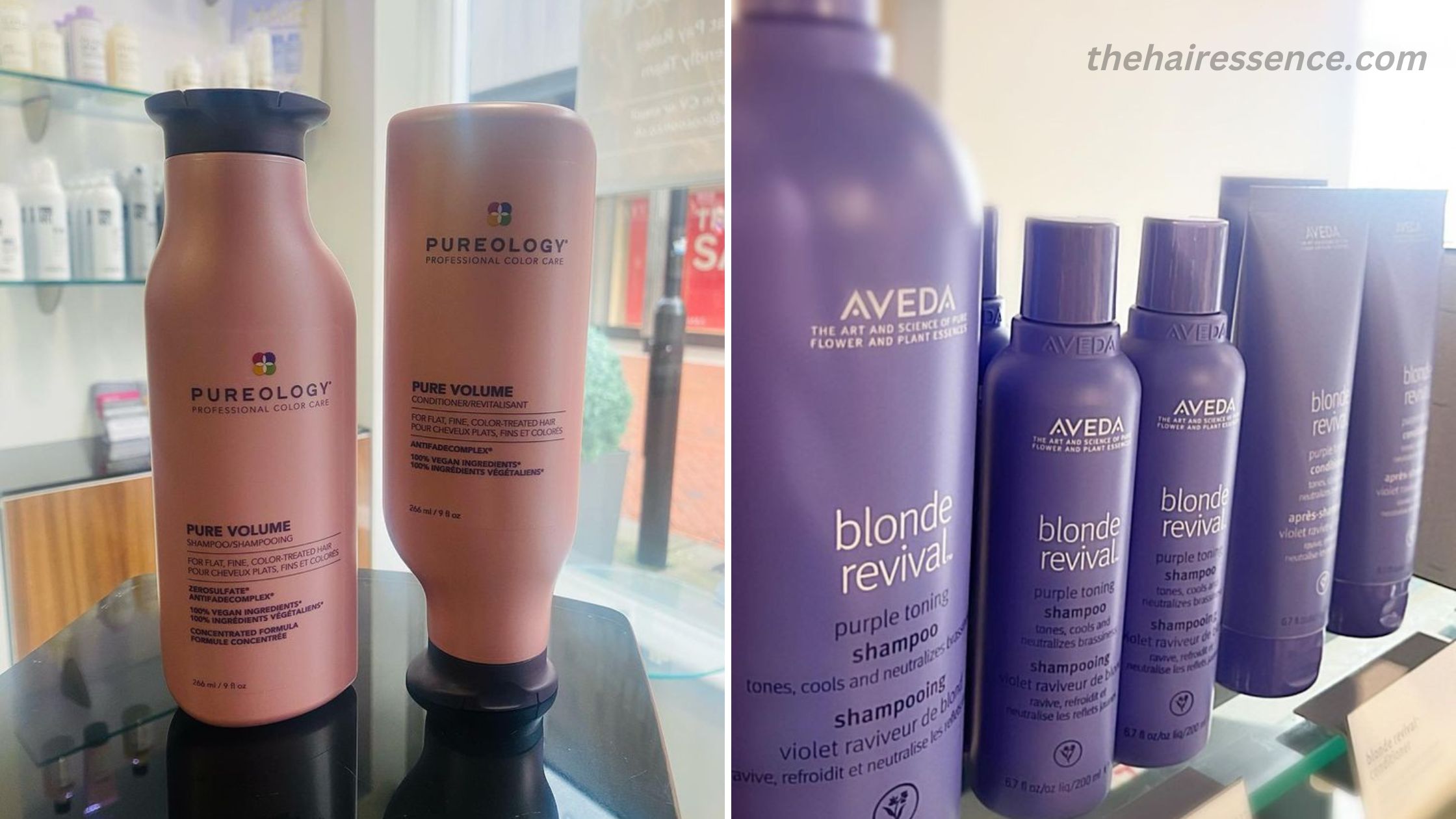 pureology vs aveda